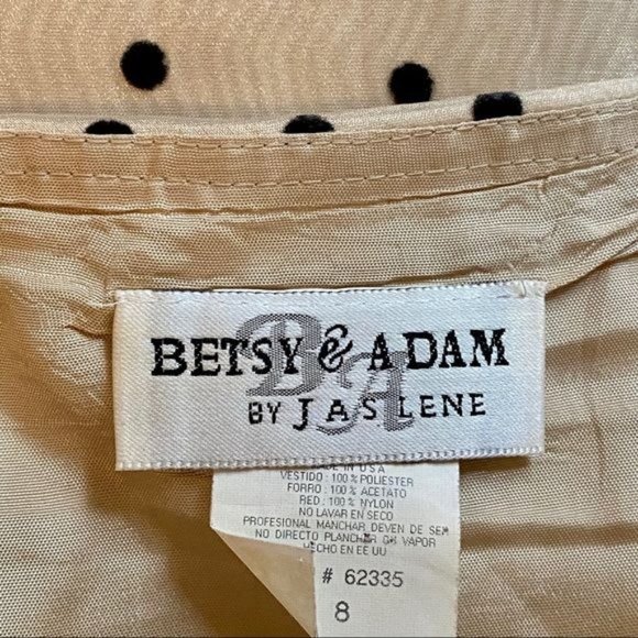 Betsy & Adam White Polka Dot Dress - Picture 7 of 15